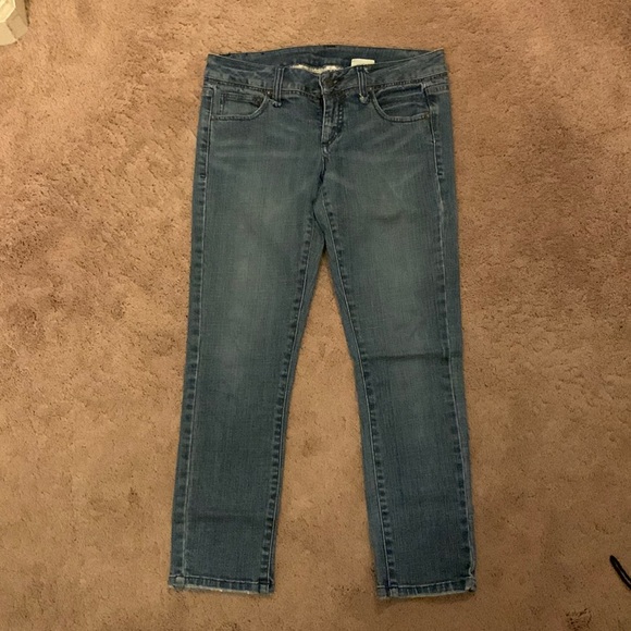 VOLCOM Vintage Cropped Skinny Jeans, size 3 - Picture 2 of 6